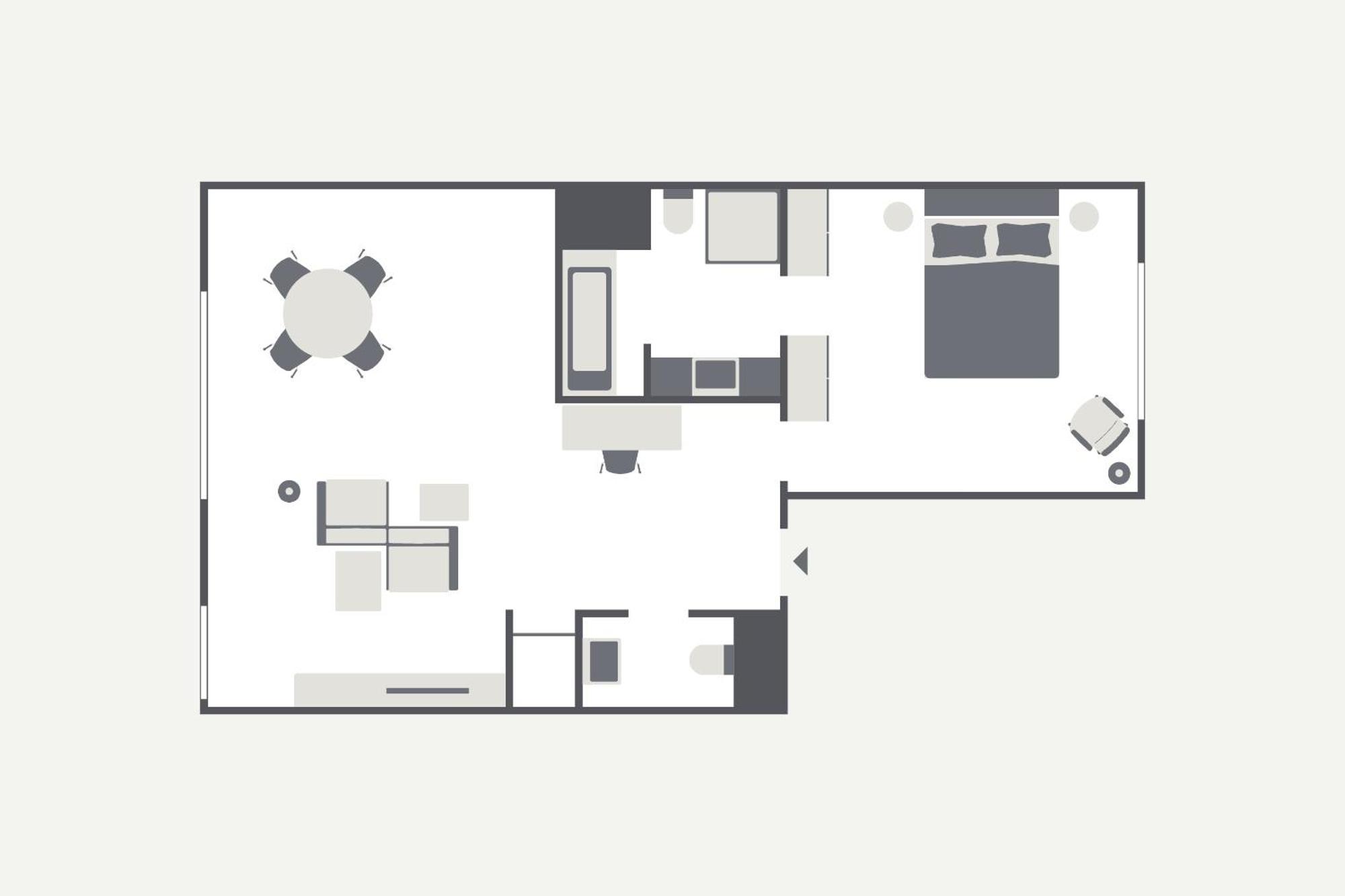 Ema House Hotel Suites Zurich Chambre photo